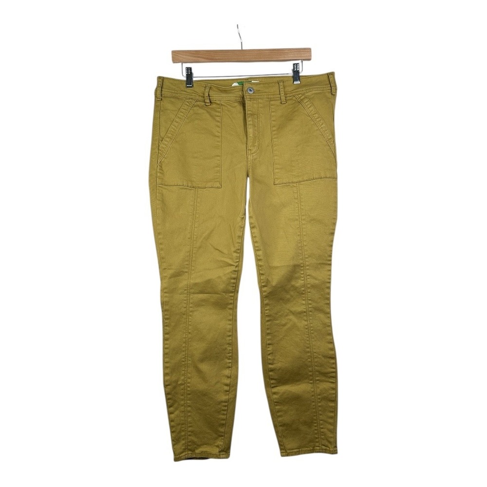 Anthropologie Skinny Jeans size 32 Mustard Yellow